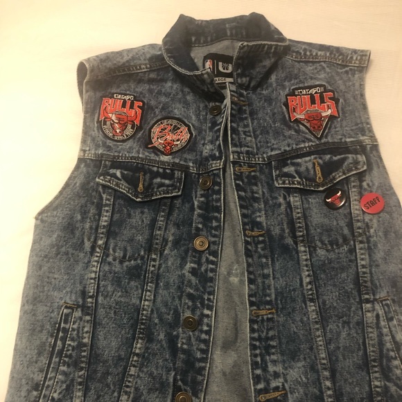 bulls jean jacket